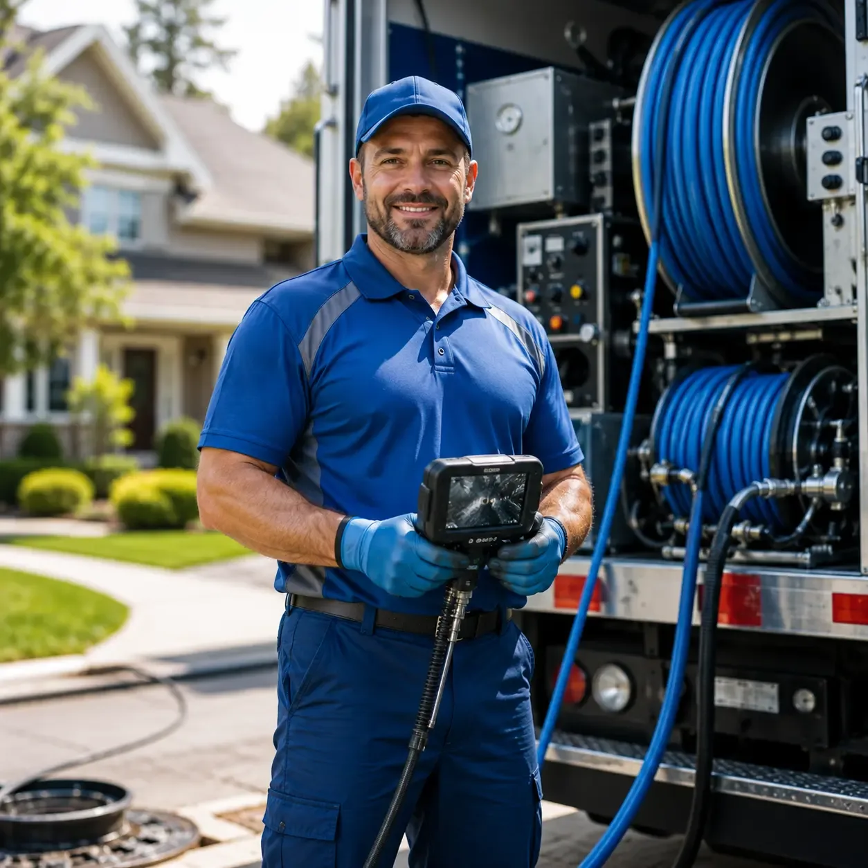 Local outdoor drain cleaning specialists in Gorham, KS
